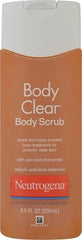 Neutrogena Body Scrub, Oil Free, Acne | With Salicylic Acid | For Back, Chest & Shoulders | 8.5 fl. oz | Pack of 2